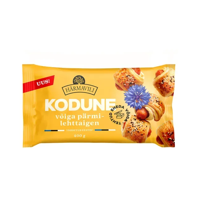 Kodune pärmi-lehttaigen võiga, HÄRMAVILI, 400g