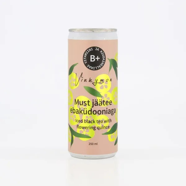 Must jäätee ebaküdooniaga 250ml Eesti
