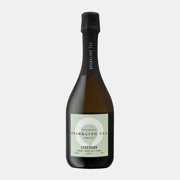 Copenhagen Sparkling Tea LYSEGRØN kääritatud alkoholivaba vahutav jook 75cl