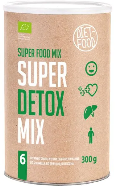 SUPER DETOX MIX pulbrisegu, ökoloogiline