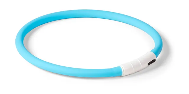 Little & Bigger LED kaelarihm, 70 cm, sinine