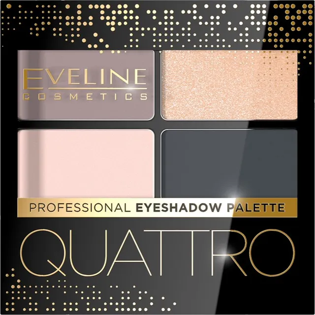 Eveline Cosmetics Quattro Lauvärvipalett varjund 02 3,2 g