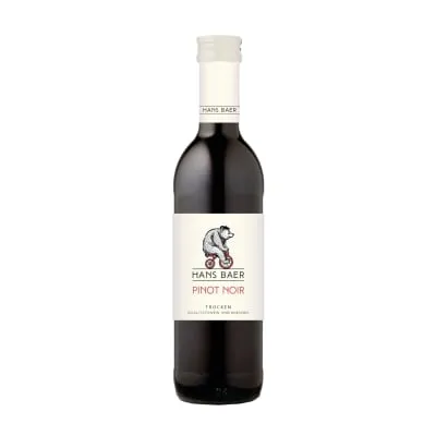 Kpn. vein Hans Baer Pinot Noir 12%vol 0,25l