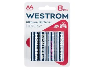 Patareid WESTROM AA LR6 1.5V 8tk