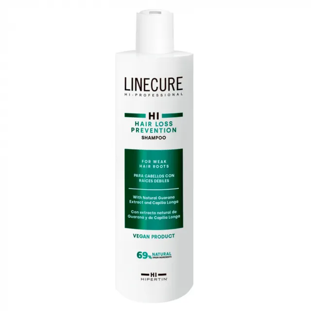 Linecure Hair-Loss Prevention guaraanaekstraktiga juuste väljalangemisvastane šampoon 300 ml