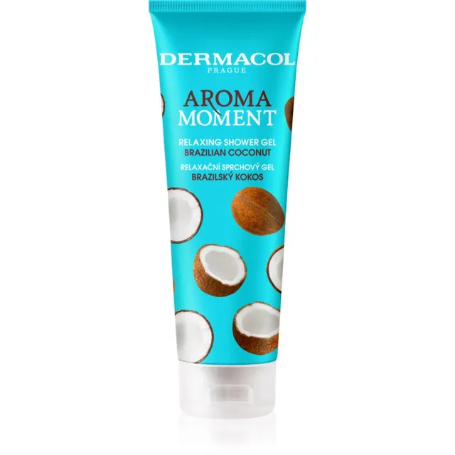 Dermacol Aroma Moment Brazilian Coconut Lõõgastav dušigeel 250 ml