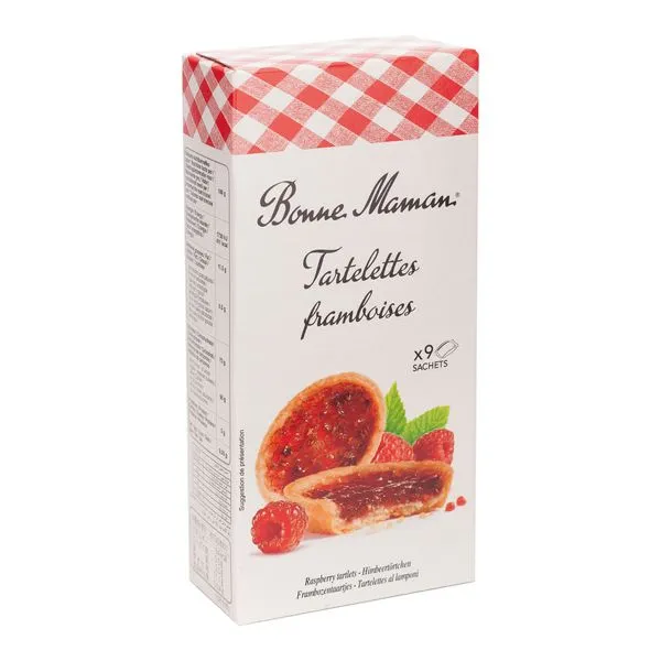Tartaletid vaarikaga 135g
