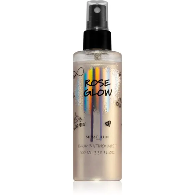 Miraculum Girls Collection Rose Glow Niisutav kehapihusti sädelusega 100 ml