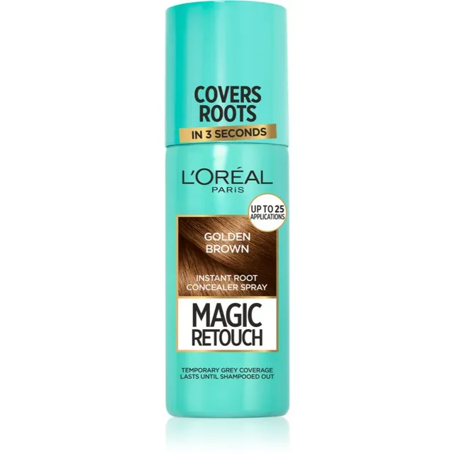 L’Oréal Paris Magic Retouch Kohene juuksejuuri kattev pihusti varjund Golden Brown 75 ml