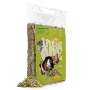 Little One päikesekuivatatud pressimata mägede hein võilillega närilistele 400g