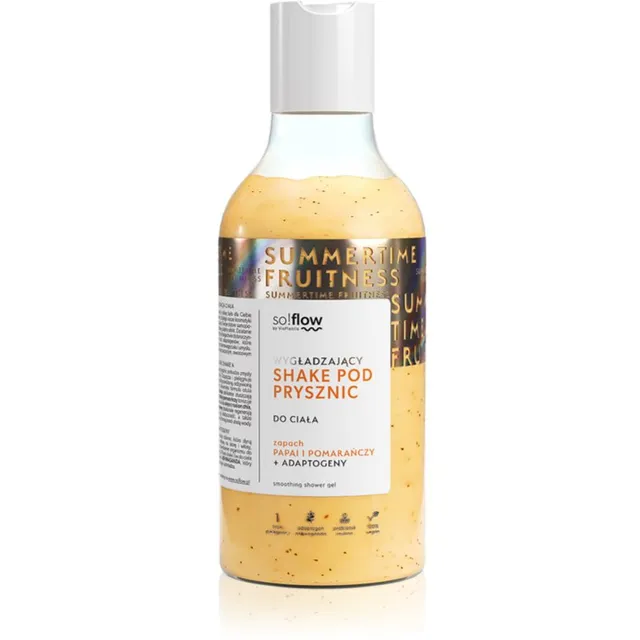 so!flow Smoothing Shower Shake Dušigeel kõigile nahatüüpidele Papaya & Orange 400 ml