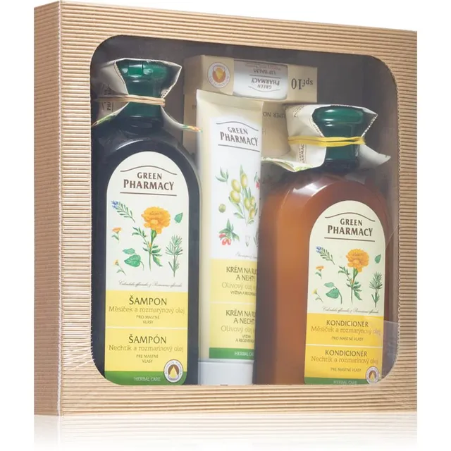 Green Pharmacy Herbal Care Kinkekomplekt näole, kehale ja juustele