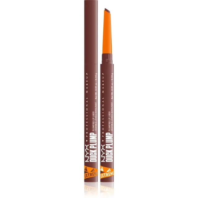 NYX Professional Makeup Duck Plump Liner Huulepliiats suurendava efektiga varjund Dash of Cocoa 0.33 g