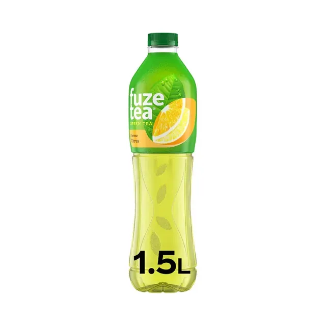 Roheline jäätee tsitrusega, FUZETEA, 1,5 L