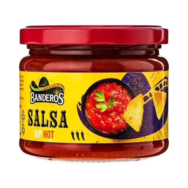 Salsakaste (terav), BANDEROS, 300 g