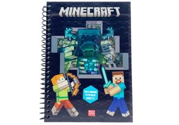Spiraalmärkmik MINECRAFT A5