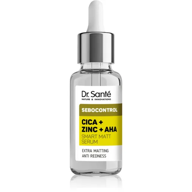Dr. Santé Sebocontrol Cica + Zinc + AHA Matistav seerum suurenenud pooridele 30 ml