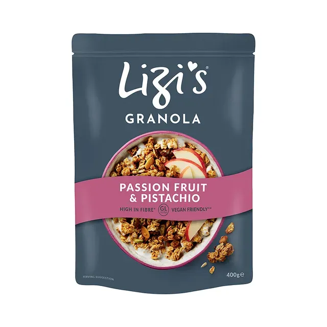 Müsli passiooni-pistaatsiapähkli, LIZI'S GRANOLA, 400 g