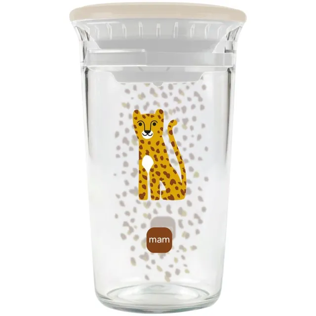 MAM Easy to Drink Cup lekkekindel tass Yellow 8m+ 290 ml