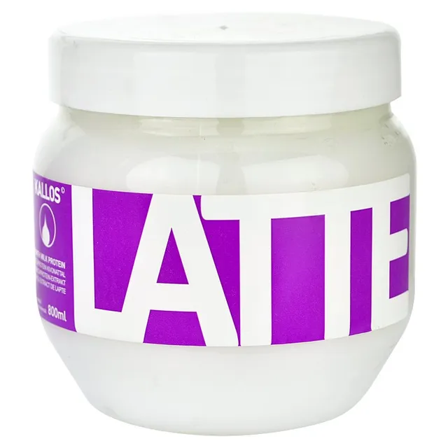 Kallos Kallos Classic Latte Mask kahjustatud, keemiliselt töödeldud juustele 800 ml