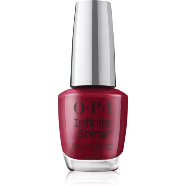 OPI Infinite Shine Silk Geeliefektiga küünelakk Malaga Wine 15 ml