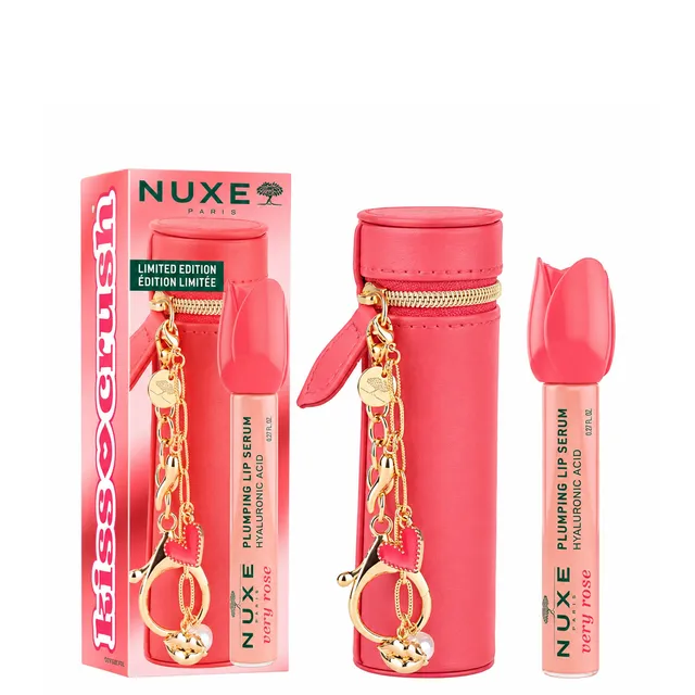 NUXE Very Rose Plumping Lip Serum With Charms Limited Edition 8ml