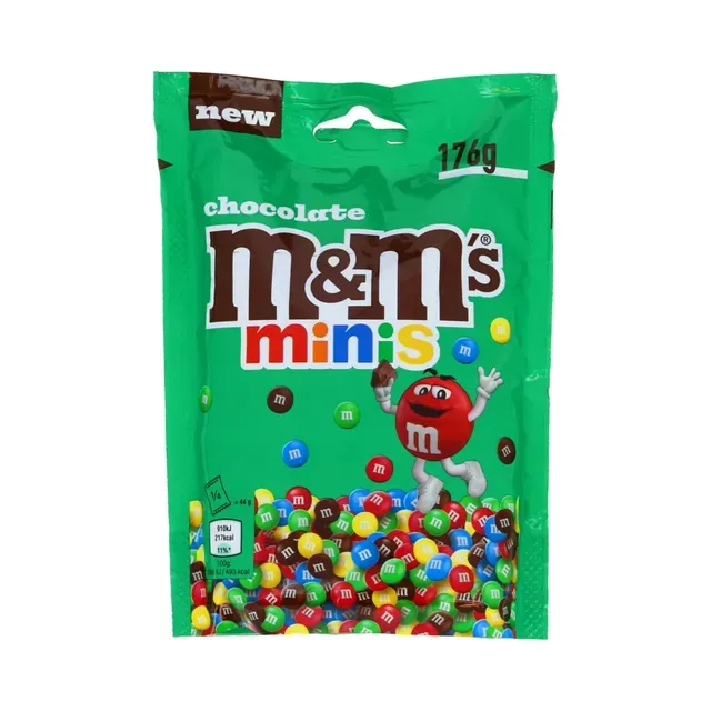Šokolaadipastillid Minis, M&M'S, 176 g