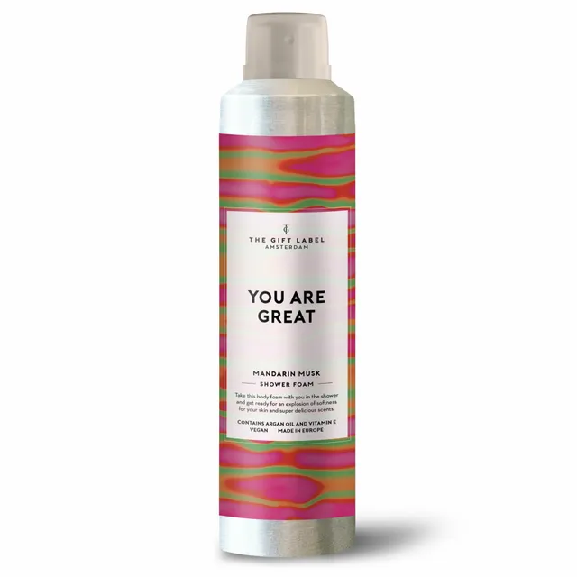 The Gift Label Shower Foam V3 - You Are Great SS25