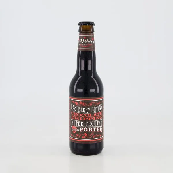 Raspberry dripping chocolate dipping super trouper raspberry porter tume õlu 330ml alk.7.0%