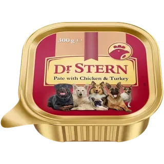 Dr.Stern kana ja linnuliha pasteet koertele 300g alu cup