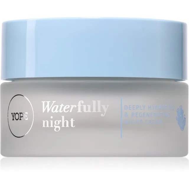 Yope Waterfully Deeply Hydrating & Regenerating Night Cream Niisutav öökreem 50 ml
