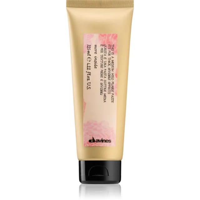 Davines More Inside Medium Hold Pliable Paste Soengupasta loomuliku hoidvuse jaoks 125 ml