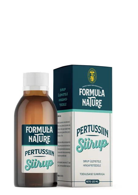 FORMULA NATURE PERTUSSIIN SIIRUP 120ML