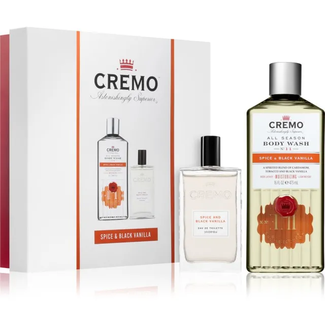 Cremo Spice & Black Vanilla Kinkekomplekt meestele