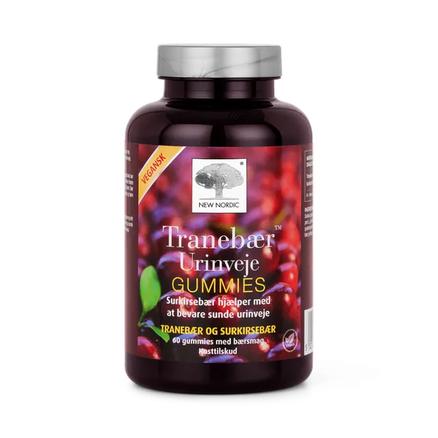 TRANEBAER URINARY TRACT GUMMIES KUMMIKOMMID N60