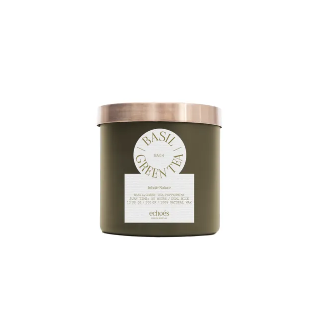 Echoés Dual Wick Natural Candle