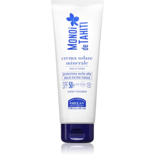 Helan MONOÏ de TAHITI Mineral Sun Cream SPF50+ Päikesekaitsekreem näole ja kehale 125 ml