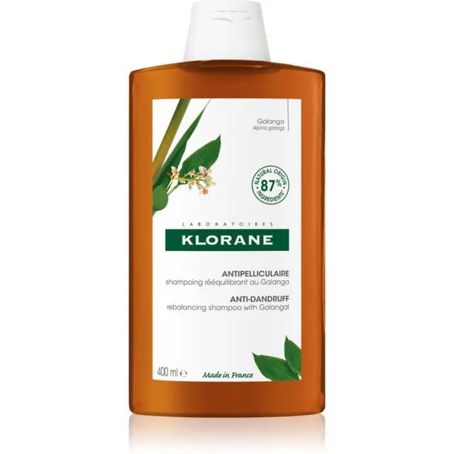 Klorane Galanga Niisutav kõõmavastane šampoon 400 ml