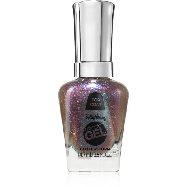 Sally Hansen Miracle Gel™ Geelküünelakk ilma UV / LED-lampide kasutamiseta varjund Glitterstorm 14.7 ml
