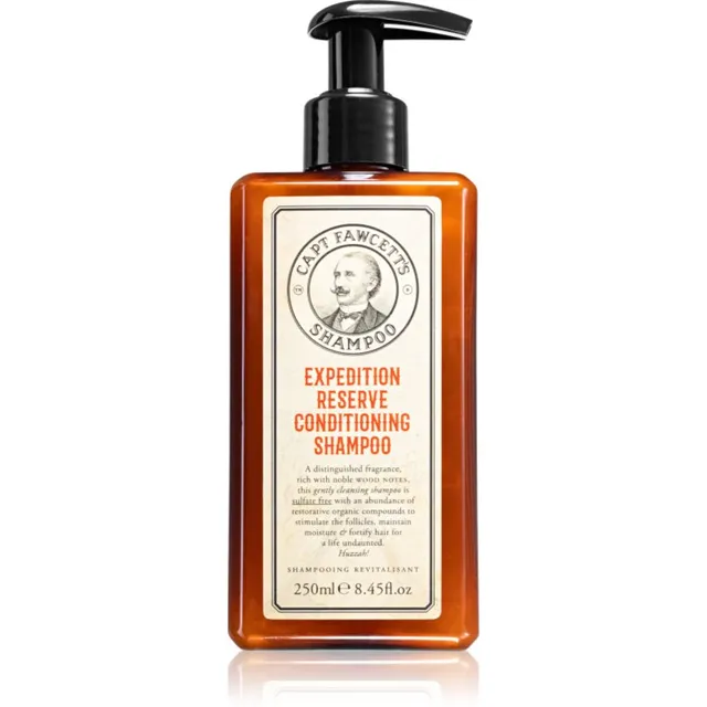 Captain Fawcett Shampoo Expedition Reserve Niisutav ja kaitsev šampoon meestele 250 ml