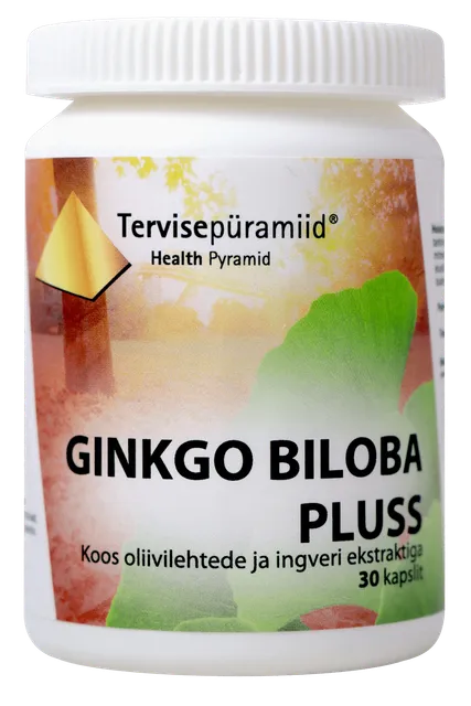 TERVISEPÜRAMIID GINKGO BILOBA PLUSS KAPSLID N30