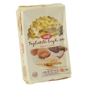 Tagliatelle Larghe 299 a.Uovo Coop 250g
