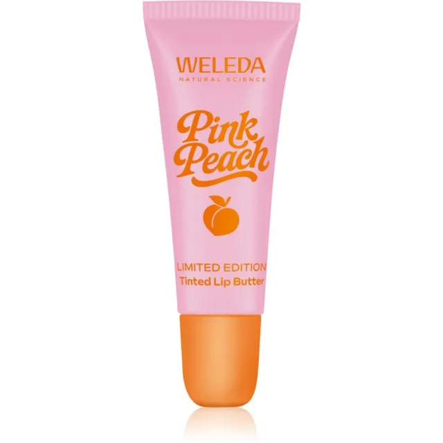 Weleda Pink Peach Toonitud huulepalsam 7 ml