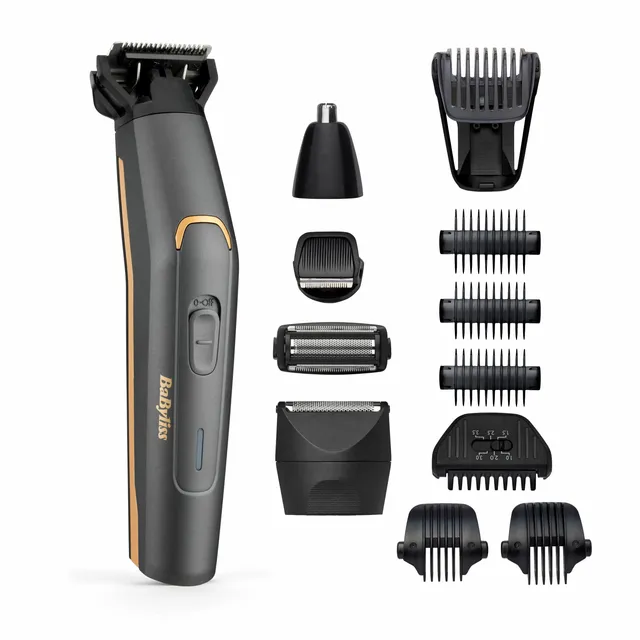Babyliss Multitrimmer 12in1 Face&Body, veekindel