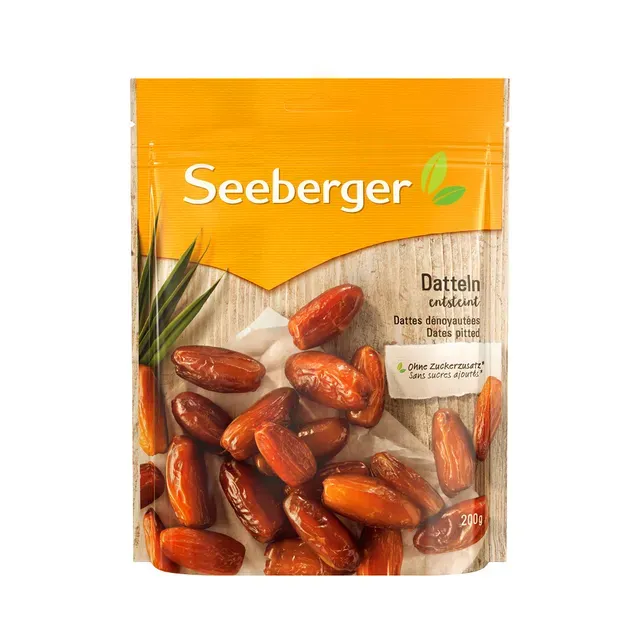 Kivideta datlid, SEEBERGER, 200 g