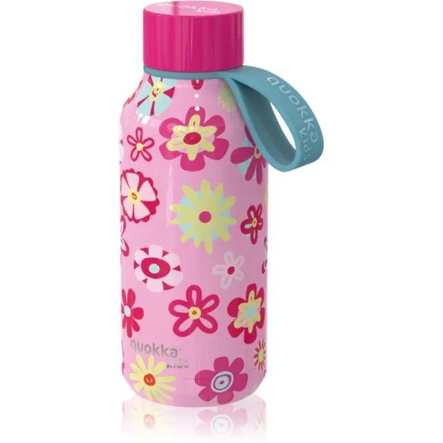 Quokka Solid Kids termos aasaga Flowers 1 tk