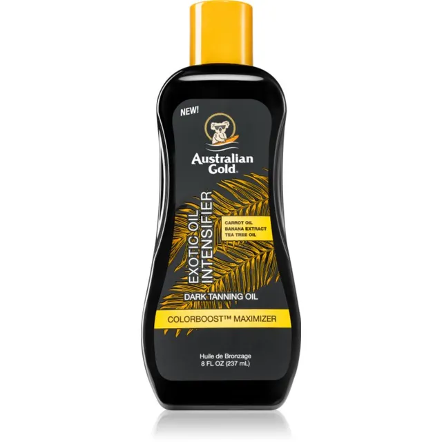 Australian Gold Exotic Intensifier Toitev õli kauni päevituse ja terve naha jaoks 237 ml