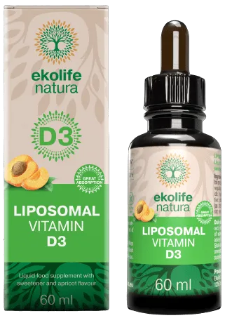 Liposoomne D3-vitamiin, 2000 RÜ. Toidulisand.