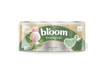 WC paber BLOOM Comfort Ecol. 3kih, 8rl