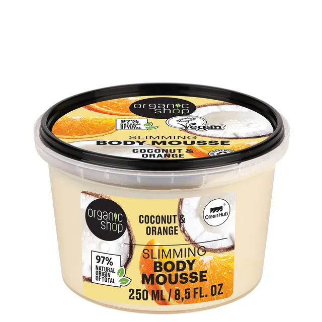 ORGANIC SHOP Coconut & Orange Body Mousse 250ml